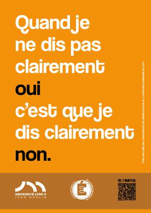 Quand je ne dis pas clairement oui c'est que je dis clairement non.