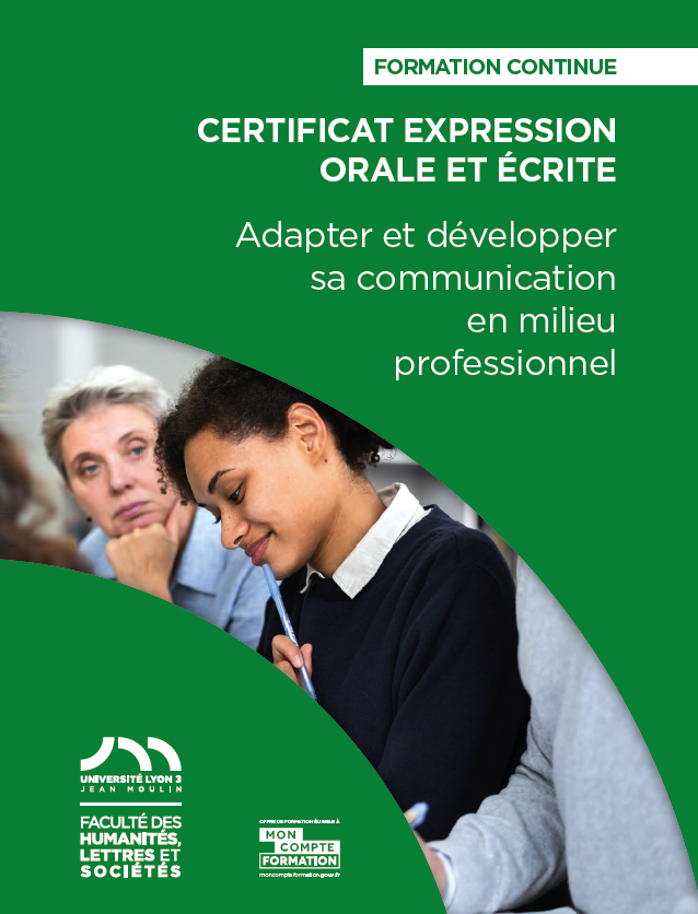 Certificat expression orale et ��crite