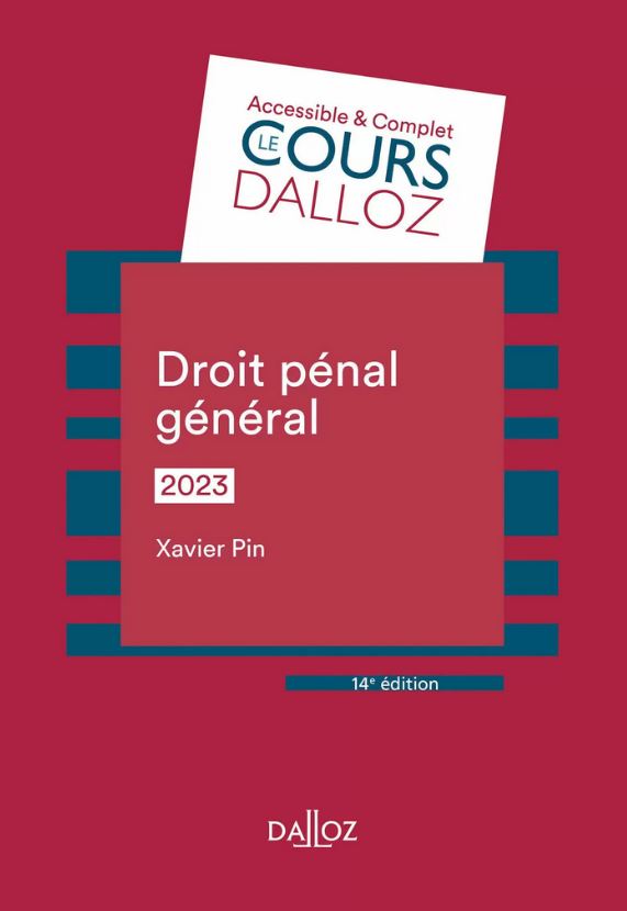 Droit pnal - Pin