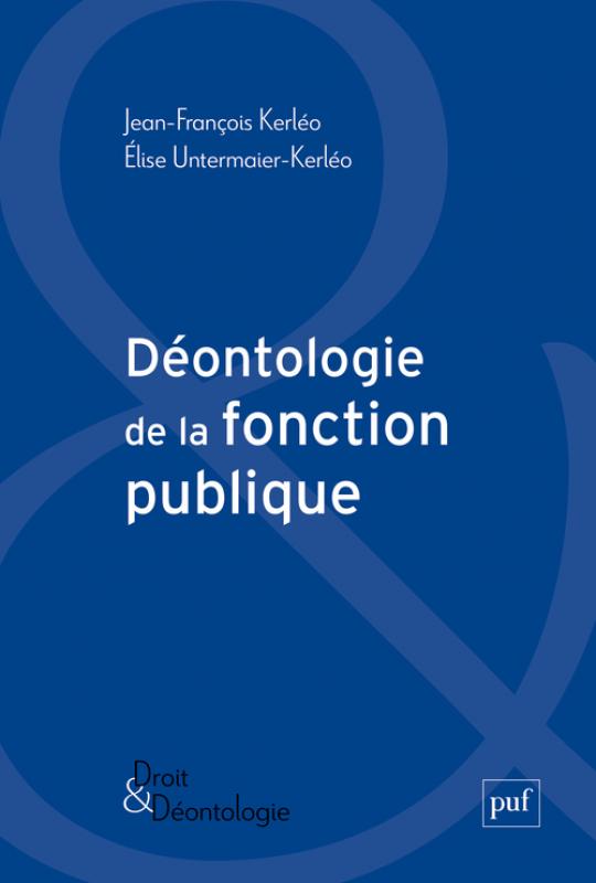 Livre - d��ontologie de la fonction publique
