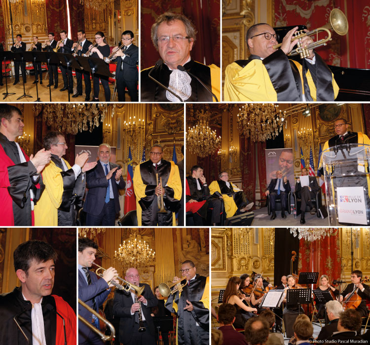 C��r��monie de remise du DHC �� Wynton Marsalis